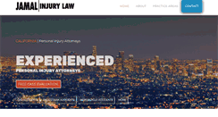 Desktop Screenshot of jamalpersonalinjury.com